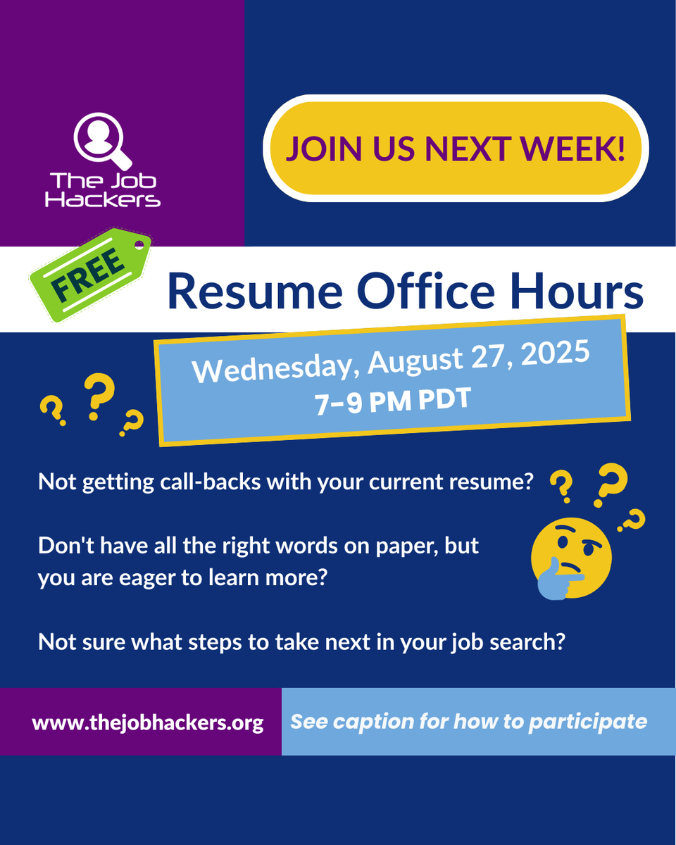 The Job Hackers (@thejobhackers) on Twitter photo 