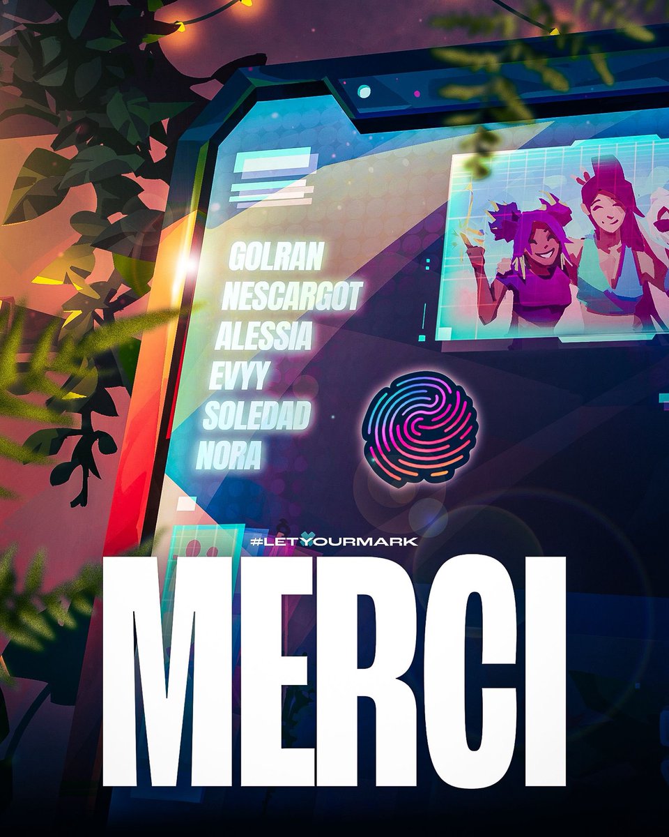 Ce n’est qu’un au revoir… 

Vous vous êtes battues sous nos couleurs avec fierté, mais il est temps pour vous de vous envoler vers de nouveaux horizons !

Merci pour tout les filles 💜

#LetYourMark 🖌️
