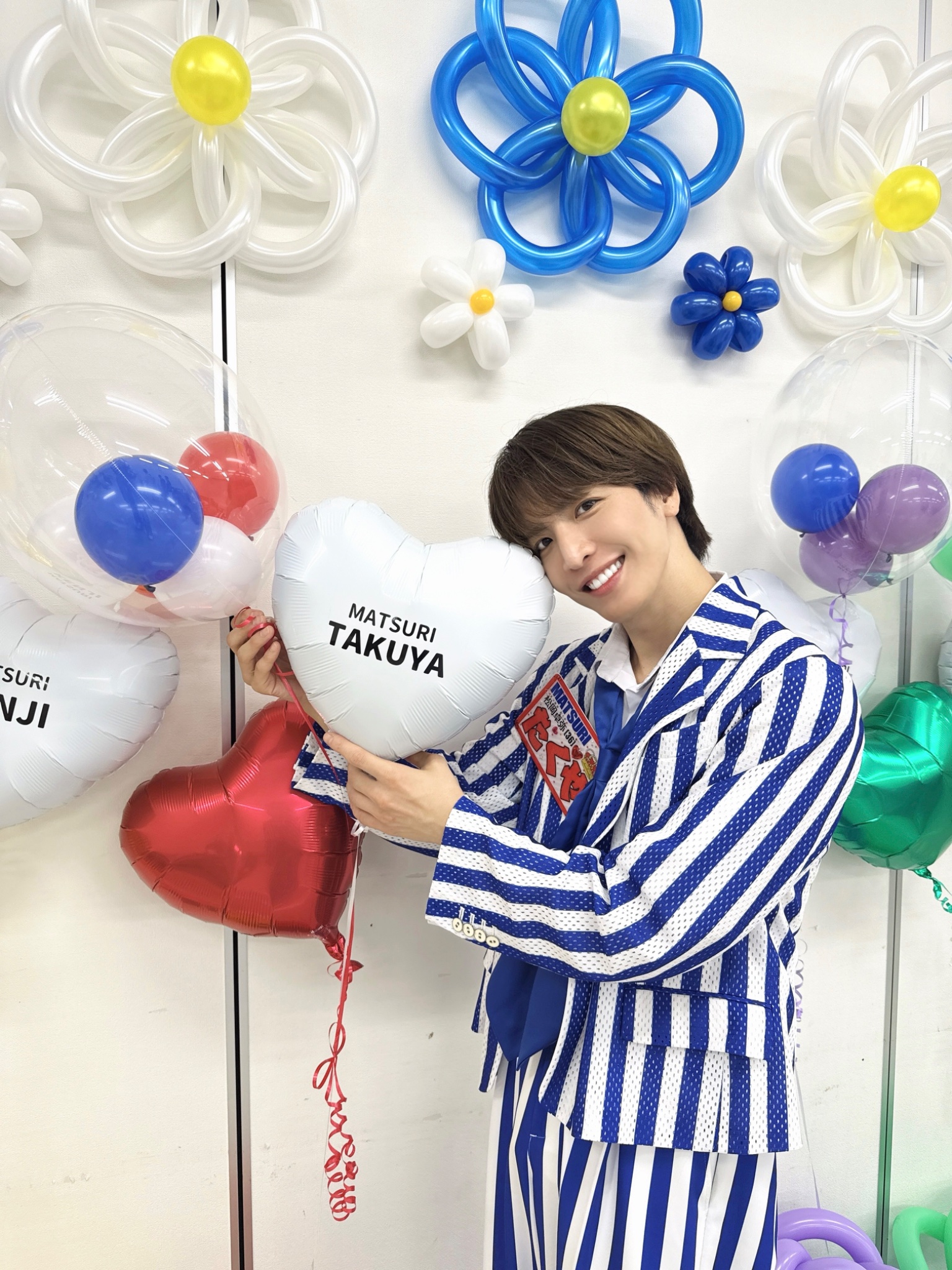 松岡卓弥　うちわ　MATSURI MATSURI 松岡卓弥 うちわ文字 - メルカリ