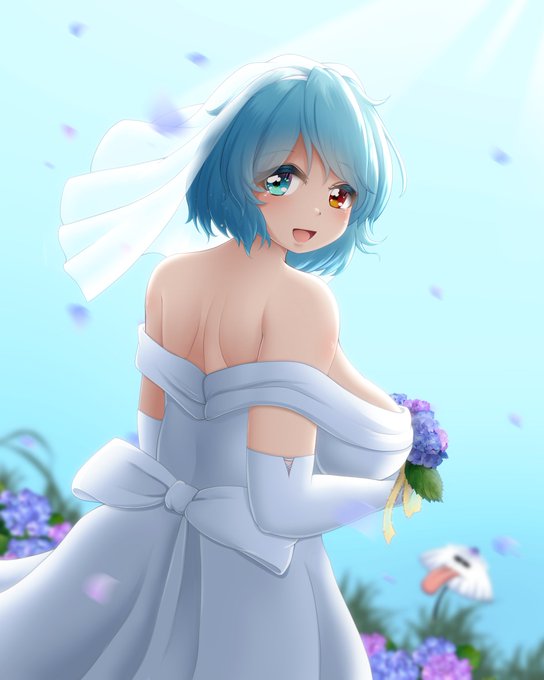 六月の花嫁
#東方project #多々良小傘 