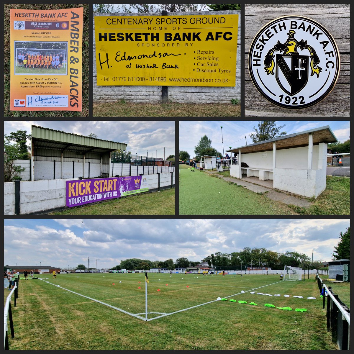 KevWHU42's tweet image. First visit to Centenary Sports Ground for the @westlancsleague Division One game that ended @HBAFC(4)6 @Turton_FC(0)2. Att:401
The scoreline doesn't reflect this encounter - it could have been double in this goalfest!!
Best wishes to both sides for the season. 
#groundhopping