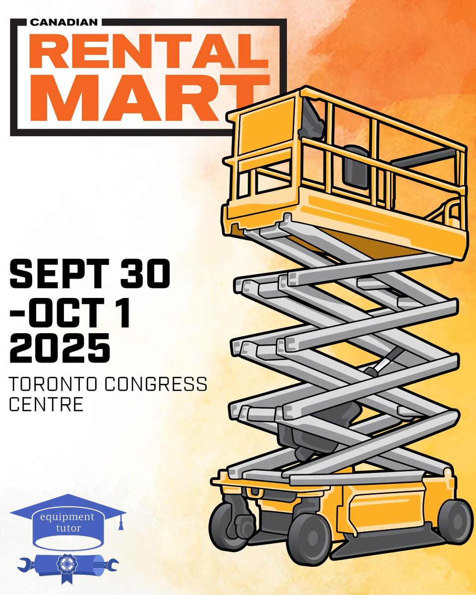 Equipment_Tutor's tweet image. Join us at the Canadian Rental Mart show September 30 - October 1st

Learn how to Master the Machine! 

#getcertified #masterthemachine #equipmentrental #forkliftcertification