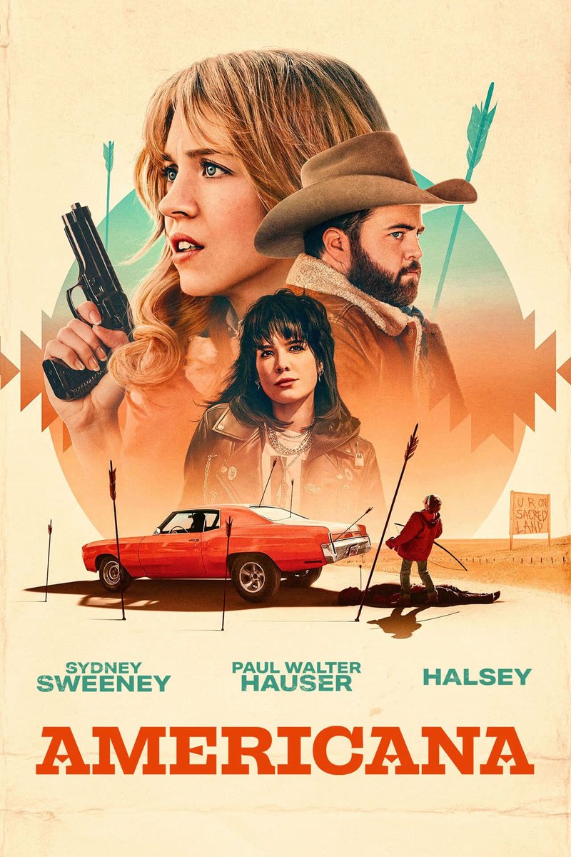 AMERICANA was a great Sunday morning watch! Love seeing an earnest Paul Walter Hauser.