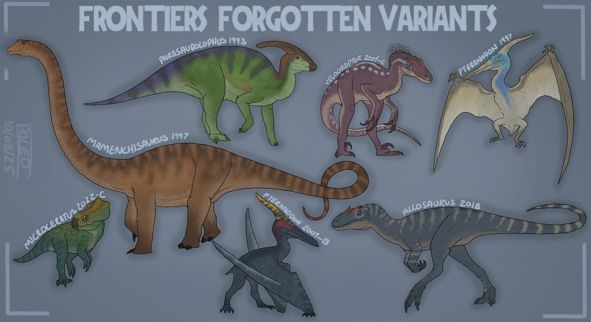 -Frontiers Forgotten Variants-

These are all of the major canon variants that JWE2 is currently missing, and that I really really hope make it into JWE3!
Fingers crossed🤞