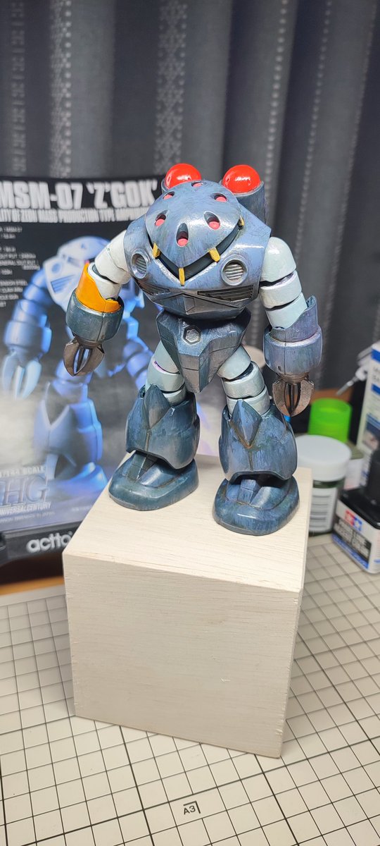 タッチを入れました