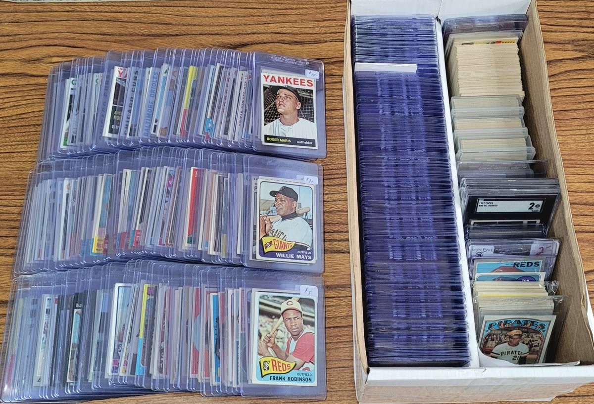 CTBCards (@cardsctb) on Twitter photo 🚨🔥SALE ALERT 🔥🚨
I always get comments about my setup at shows, so over the next 2 weeks, EVERYTHING in this picture & more will be posted for sale.
The 1st batch of goodies will be posted starting at 2:30 EST.
RETWEETS GREATLY APPRECIATED.
<a href="/TheHobby247/">The Hobby 24/7</a>
<a href="/Hobby_Connect/">Hobby Connection(Colton)</a> 🚨🔥SALE ALERT 🔥🚨
I always get comments about my setup at shows, so over the next 2 weeks, EVERYTHING in this picture & more will be posted for sale.
The 1st batch of goodies will be posted starting at 2:30 EST.
RETWEETS GREATLY APPRECIATED.
<a href="/TheHobby247/">The Hobby 24/7</a>
<a href="/Hobby_Connect/">Hobby Connection(Colton)</a>