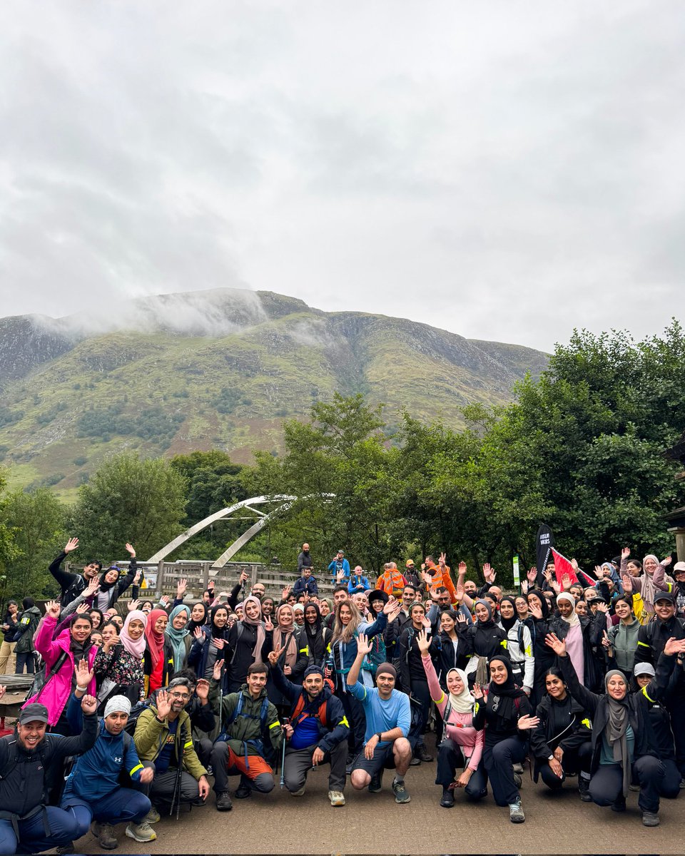 Muslim Hikers (@muslim_hikers) on Twitter photo 200 Hikers, One Mountain, One Mission! ⛰️🏴
Well done everyone who joined our Annual Ben Nevis Hike today.
Over £75,000 raised for <a href="/CharityRightUK/">Charity Right UK</a> to help feed children in Gaza and beyond 🙏🤲
When community comes together, the impact is huge 💚 200 Hikers, One Mountain, One Mission! ⛰️🏴
Well done everyone who joined our Annual Ben Nevis Hike today.
Over £75,000 raised for <a href="/CharityRightUK/">Charity Right UK</a> to help feed children in Gaza and beyond 🙏🤲
When community comes together, the impact is huge 💚