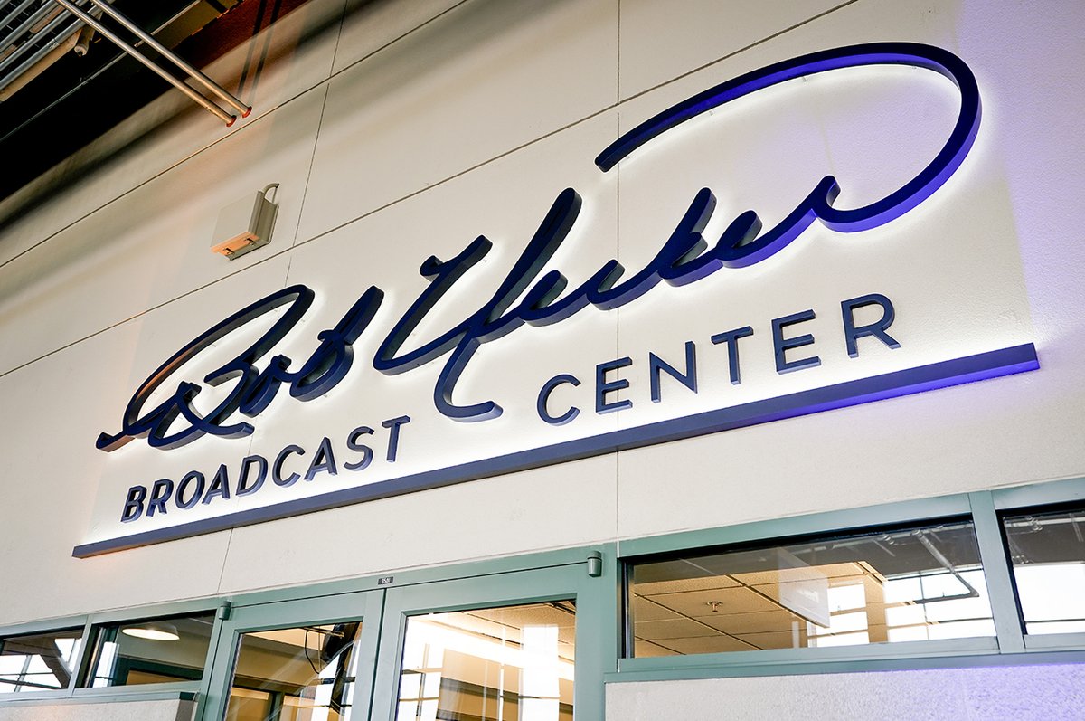 Brewers's tweet image. Ueck’s “home away from home" 💙

Today, we've renamed our broadcast wing -- the “Bob Uecker Broadcast Center” -- a new reminder of the dedication, passion and humor that Ueck imparted on the Club