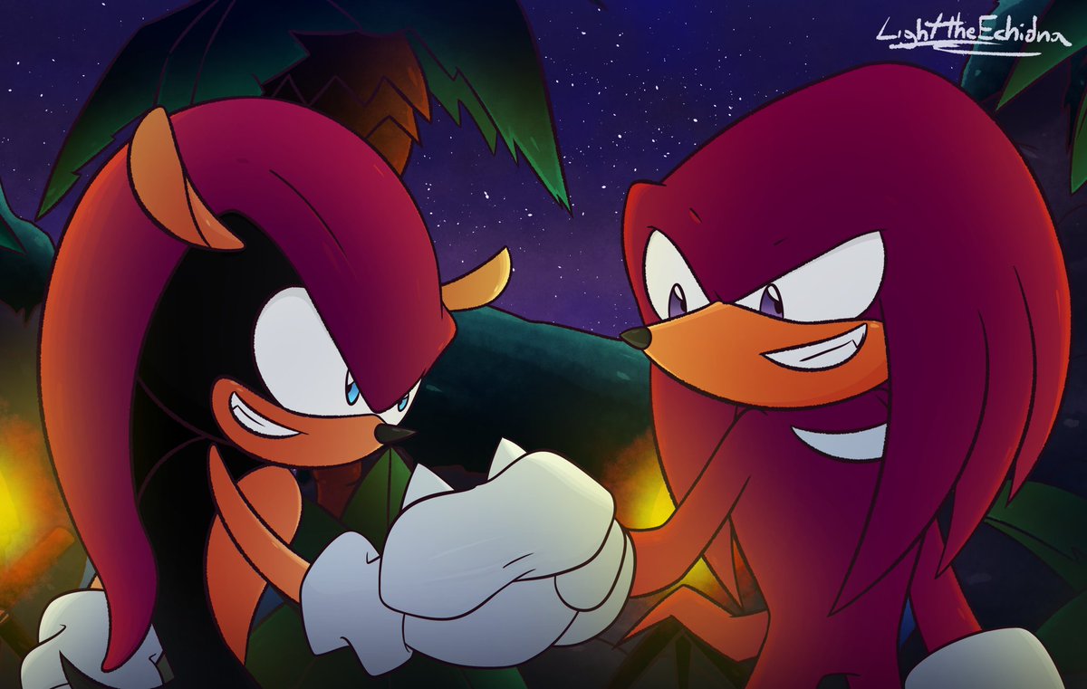 ✪Strong reunion✪
#SonicTheHedgehog #MightyTheArmadillo #KnucklesTheEchidna #ソニック