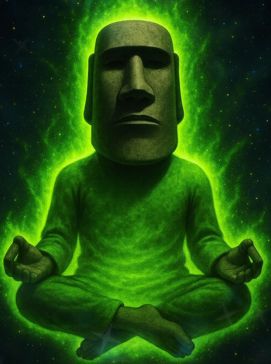 Finding my zen amidst the market noise. 🧘 Knowing I'm grounded with $tuff.