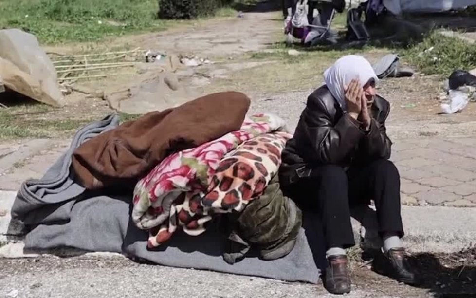 جثثكم درجنا للصعود للجنة

"Your dead bodies are our stairway to heaven."

A Syrian soldier said this to a 62-year-old Alawite after killing two sons and other family members. 

The Alawite, having been forced to watch the murder of his family, asked "Why?"

This story explains