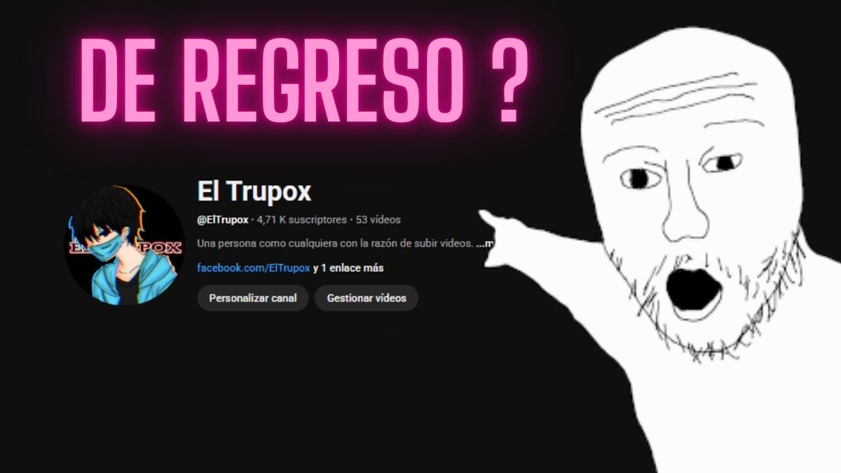 ElTrupox's tweet photo. HOLA , SOY YO OTRA VEZ. https://t.co/CghmSgHrix https://t.co/M2YJhiwUFk