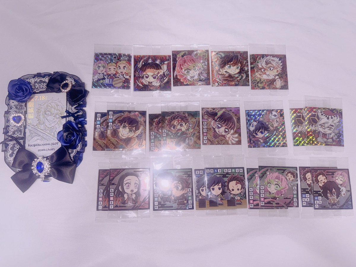 Kaigakuxxma0609's tweet photo. ┈┈┈┈┈┈♡交換取引♡┈┈┈┈┈┈

鬼滅の刃 にふぉるめ ディフォルメウエハース ディフォルメ 其ノ十三 にふぉるめーしょん 無限城

譲┊画像参照
求┊同種玄弥(５～１０枚まで) ／ ＳＲ猗窩座 ／ 胡蝶姉妹(ＦＦ様分)

⿴ 友人代理のお取引
⿴ 猗窩座を含めたお取引優先
⿴ ＳＲ⇔ＳＲ同士 https://t.co/XDdJeBAyOF
