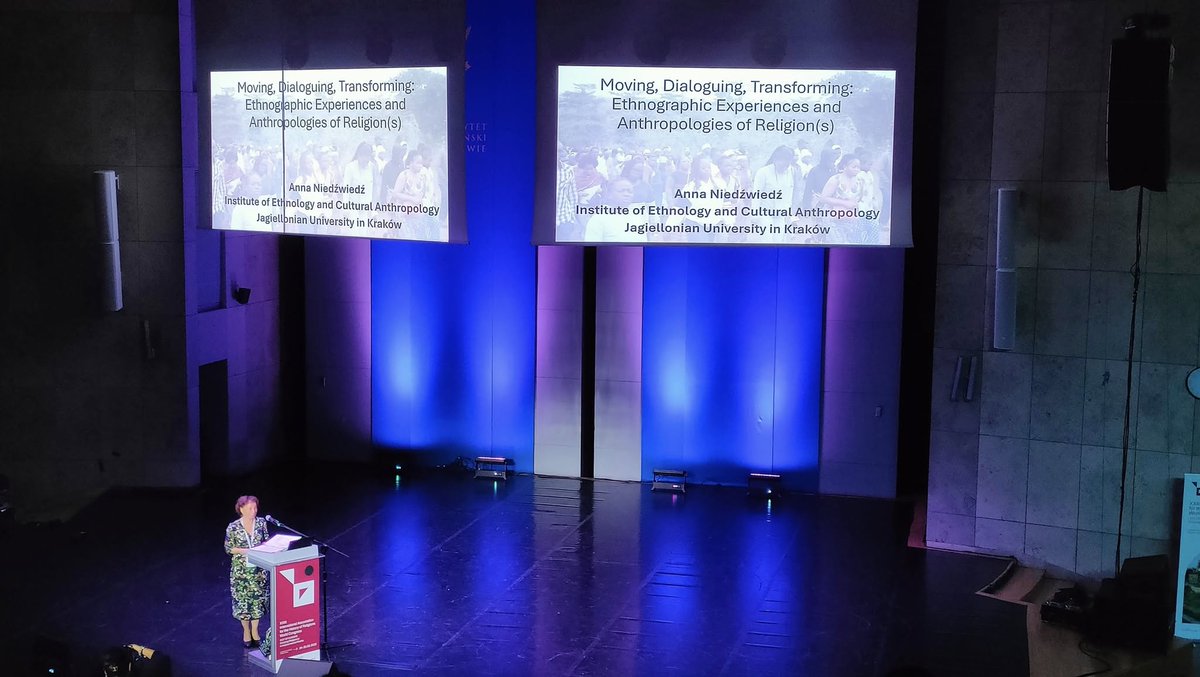 frykwiatkowski's tweet photo. Excited to be taking part in the XXIII International Association for the History of Religions World Congress, which is kicking off now in Kraków. Wonderful to see southern Polish folk dance and music presented to the global academic community at the opening!
#IAHR2025 https://t.co/hwTd4Wax2E