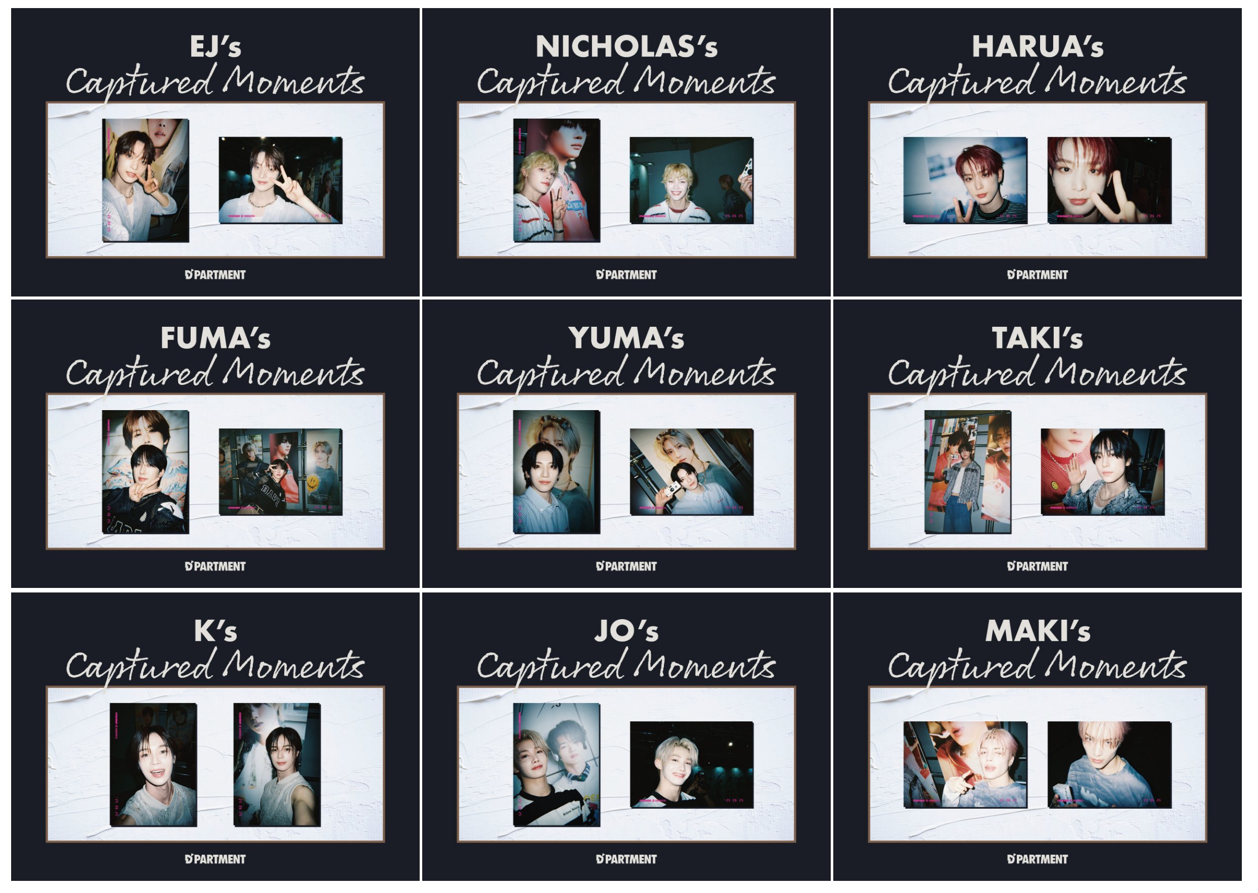 &TEAM D'PARTMENT 6000円 購入特典 写真 JO ジョウ
