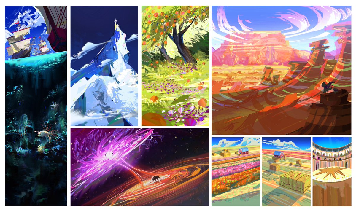 The sketches that I made for the board game that me and my boyfriend are working on!✨