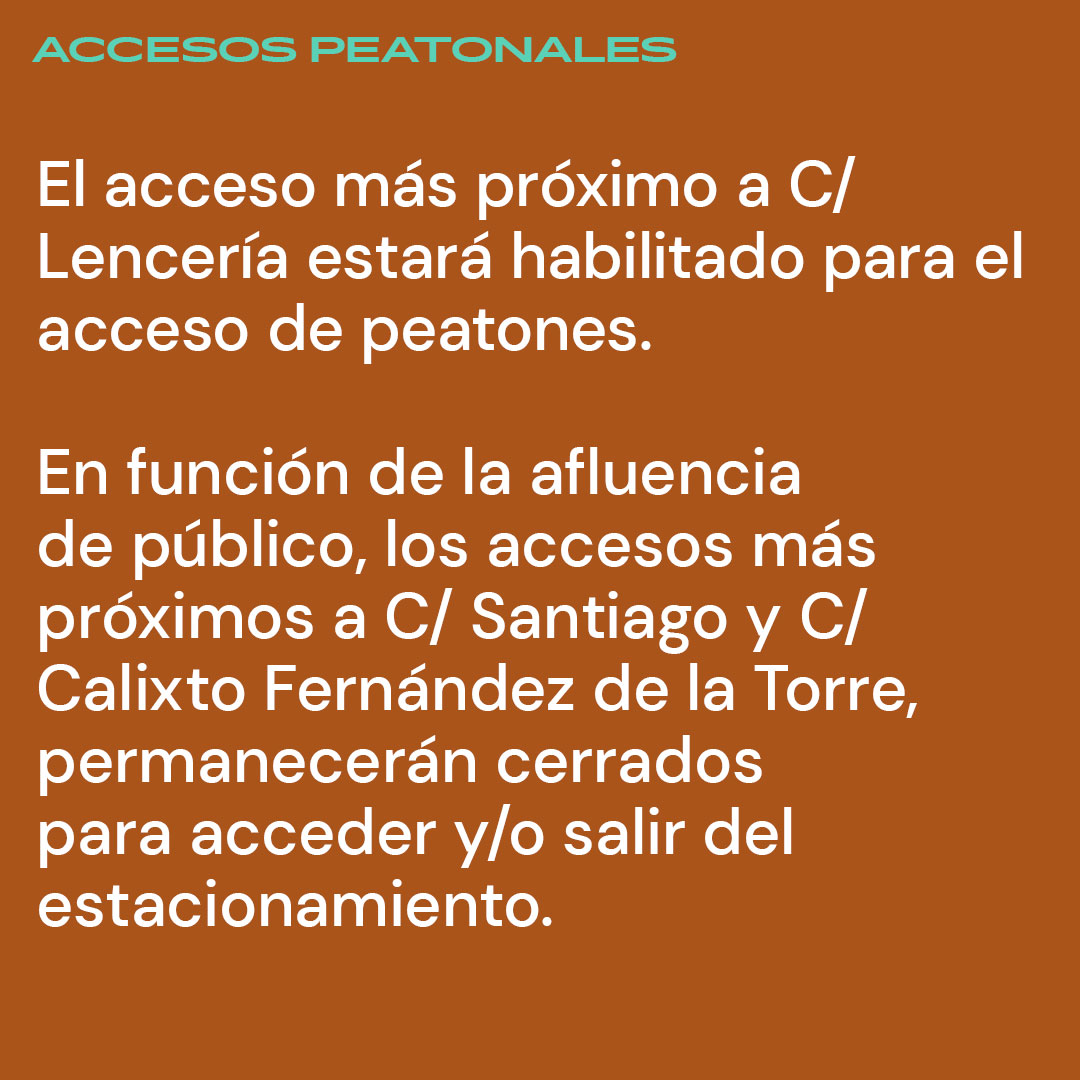 📢 Incidencias en el estacionamiento #PlazaMayor con motivo de las #FiestasVLL2025

📅 Del 5 al 14 de septiembre

⛔️ Acceso cortado a vehículos de 19:00* a 1:00 horas aproximadamente.
* Jueves 11 de septiembre desde las 11:00 horas con motivo de la contrarreloj de La Vuelta 2025