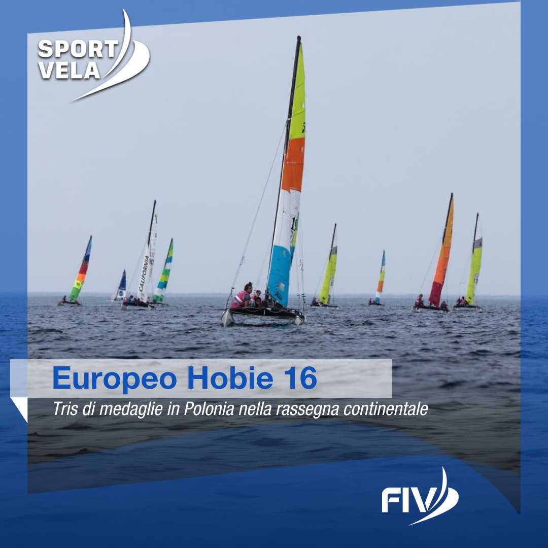 Sono tre le medaglie azzurre conquistate all’𝐄𝐮𝐫𝐨𝐩𝐞𝐨 𝐇𝐨𝐛𝐢𝐞 𝟏𝟔 di Ustka, in Polonia ⛵🇮🇹

🔗 bit.ly/hobie-250824

#SportVela | #AmaLaVela