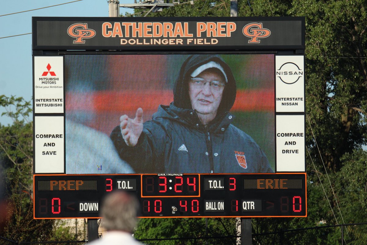 Proud to dedicate this season to legendary Prep coach Pat Czytuck.