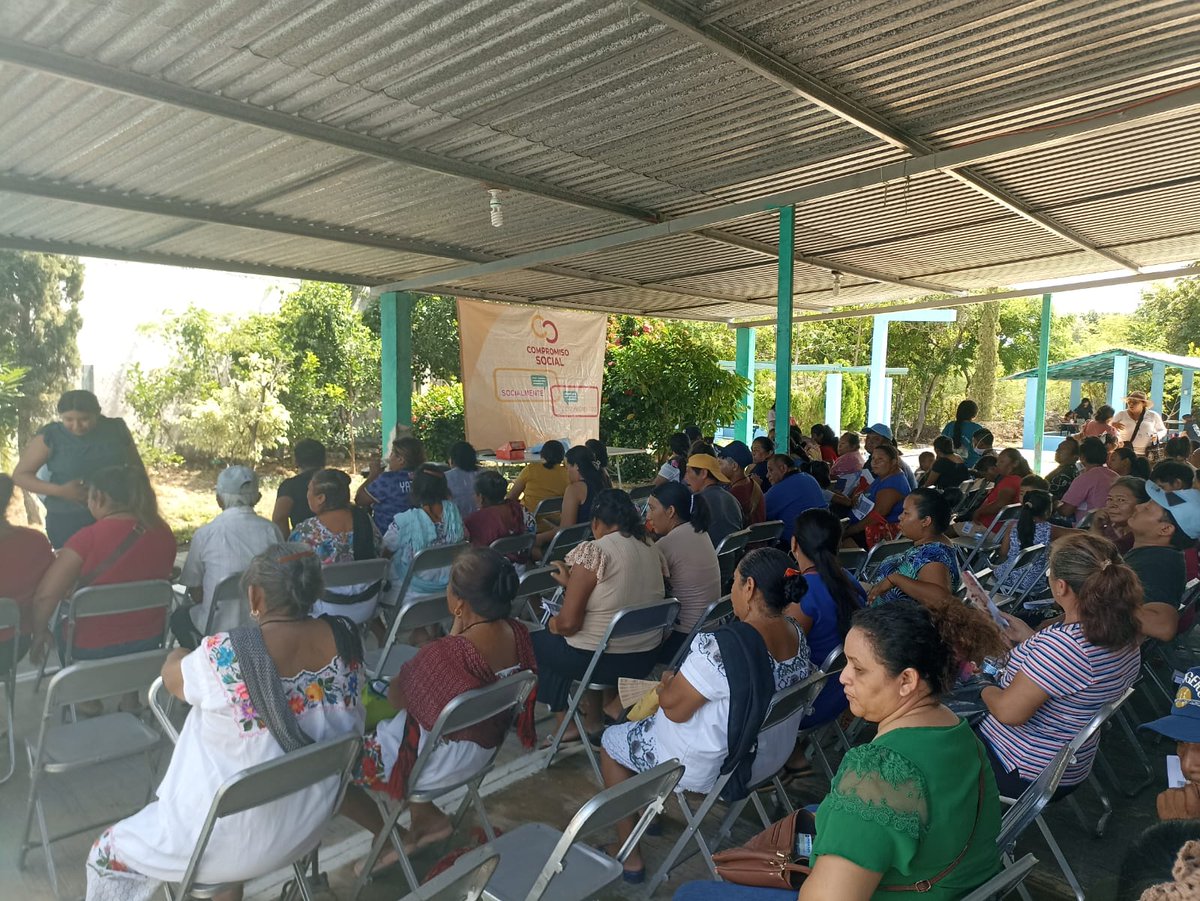 Ya estamos en Kinchil dando seguimiento a la asamblea convocada por la asociación Alianza Social Yucatán (Compromiso Social) como parte de la actividad de constitución de asambleas distritales y municipales para la constitución de partidos políticos.