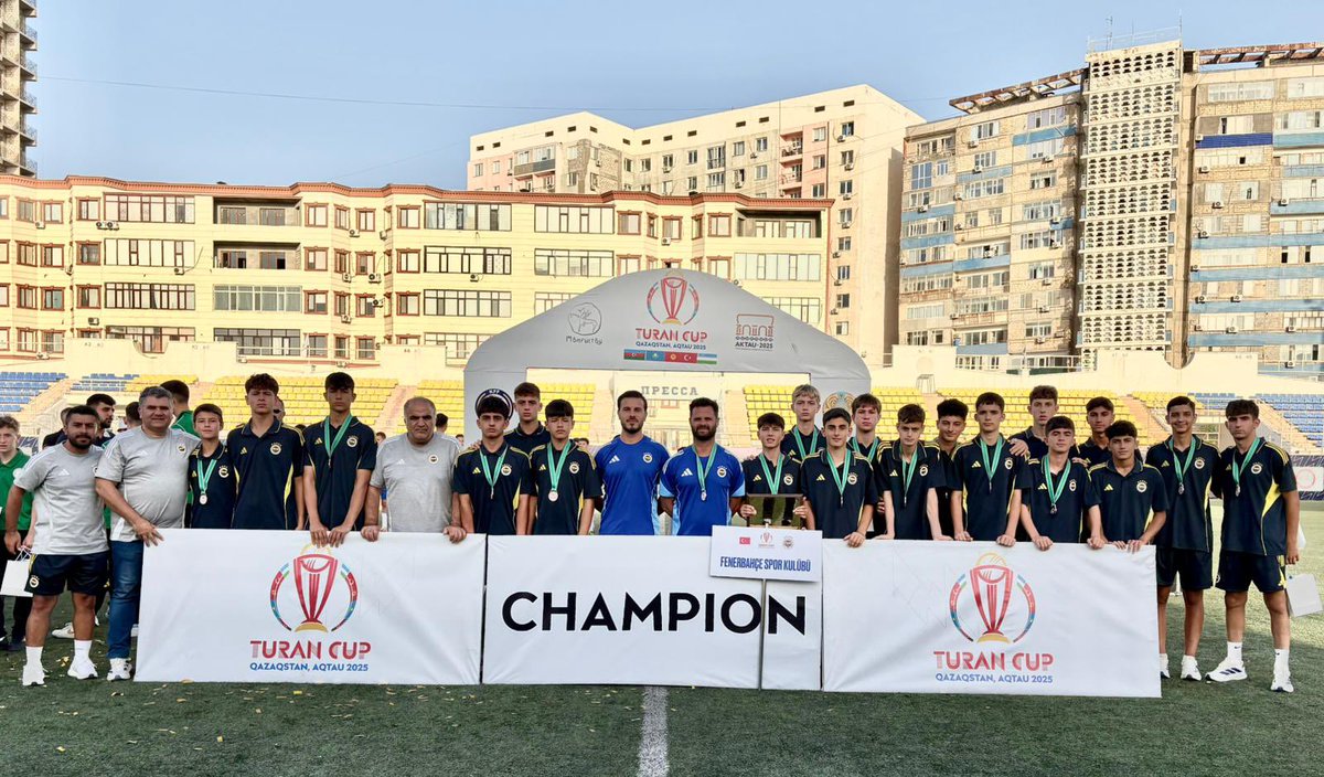 Futbol Akademimizin 15 yaş altı takımı, 2025 yılı Türk Dünyası Kültür Başkenti ilan edilen Kazakistan'ın Aktau şehrinde gerçekleştirilen Turan Kupası futbol turnuvasına katılmıştır.

19-24 Ağustos 2025 tarihlerinde düzenlenen turnuvaya Türkiye’den (Fenerbahçe ve Ç. Rizespor),