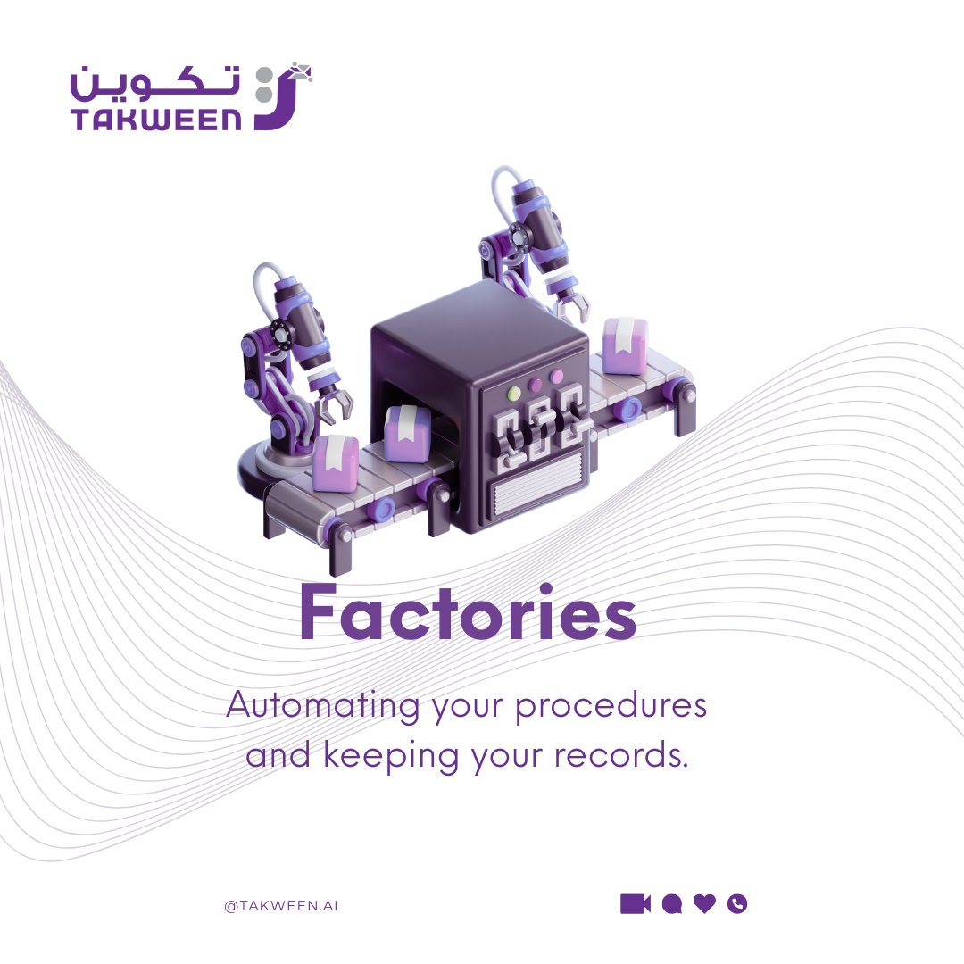 Takween_AI's tweet image. 🚀 Get to know how Takween AI transforms industries in ways no other AI can
Which industry do you think will benefit the most from Takween AI’s unique transformation? Share your thoughts below! 💡
#TakweenAI #SaudiAI #Innovation #AIForArabic #SaudiVision2030