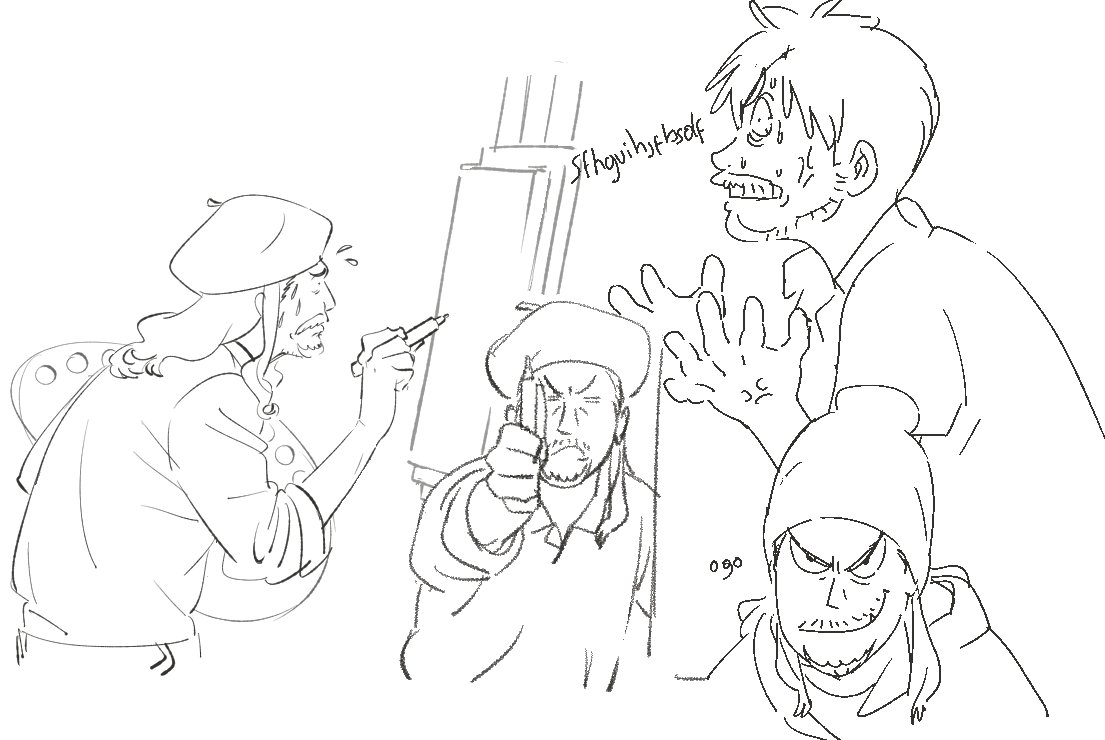 vinesauc doodles to test a few brushes