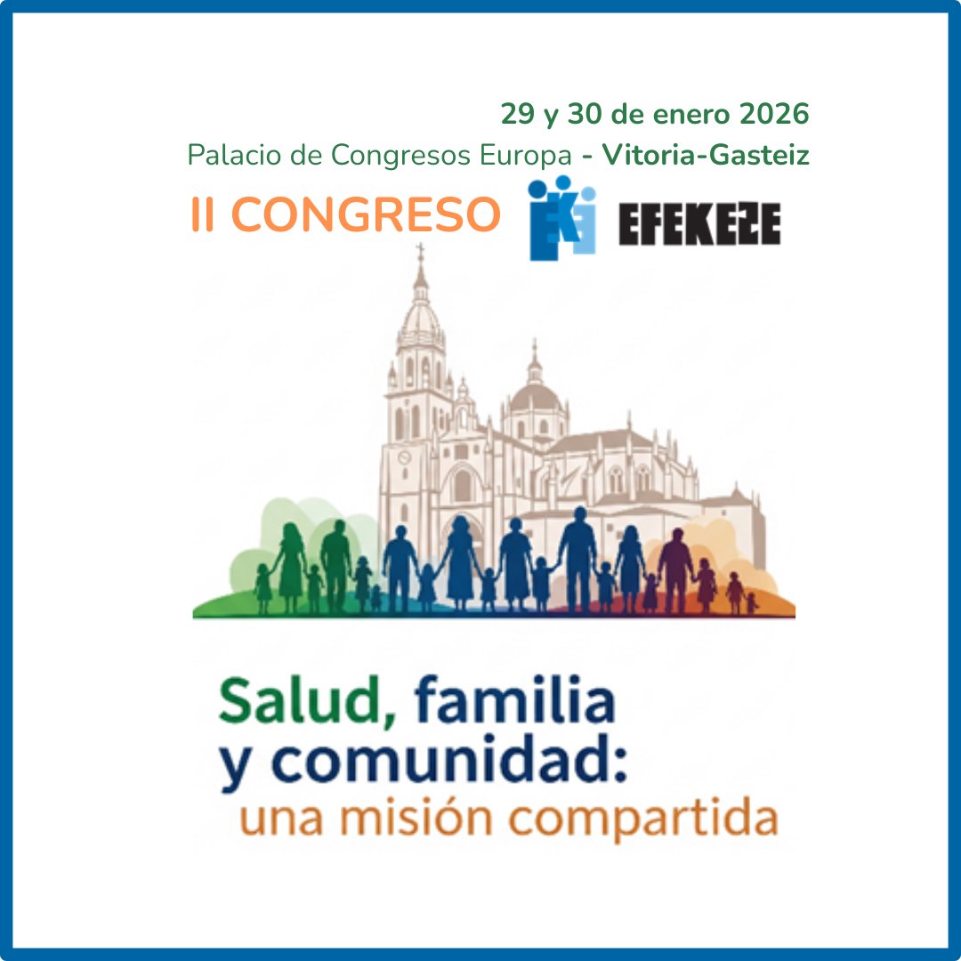 💙Tenemos el honor de anunciar: II Congreso de EFEKEZE 
💙Palacio de Congresos Europa, Vitoria-Gasteiz 
💙29 y 30 enero 2026

👂👁️A la vuelta de vacaciones ampliaremos información #EFEKEZE26 

ℹ️🔗 Sigue nuestra web👇
efekeze.com/ii-congreso-ef…