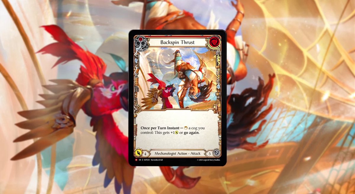 Mechanologist doing a backflip = staple