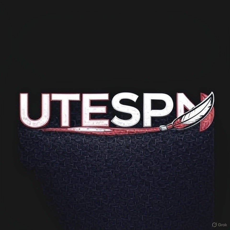 Happy Sunday, Friends. 

As we roll into Week One of College Football, I’ll be making the name change from CTESPN Utah to UTESPN.

Below are tentative logos made by Grok, but I’m open to submissions from some of you creative types! 

Changes go in effect tomorrow. Please RP 🙏🏽