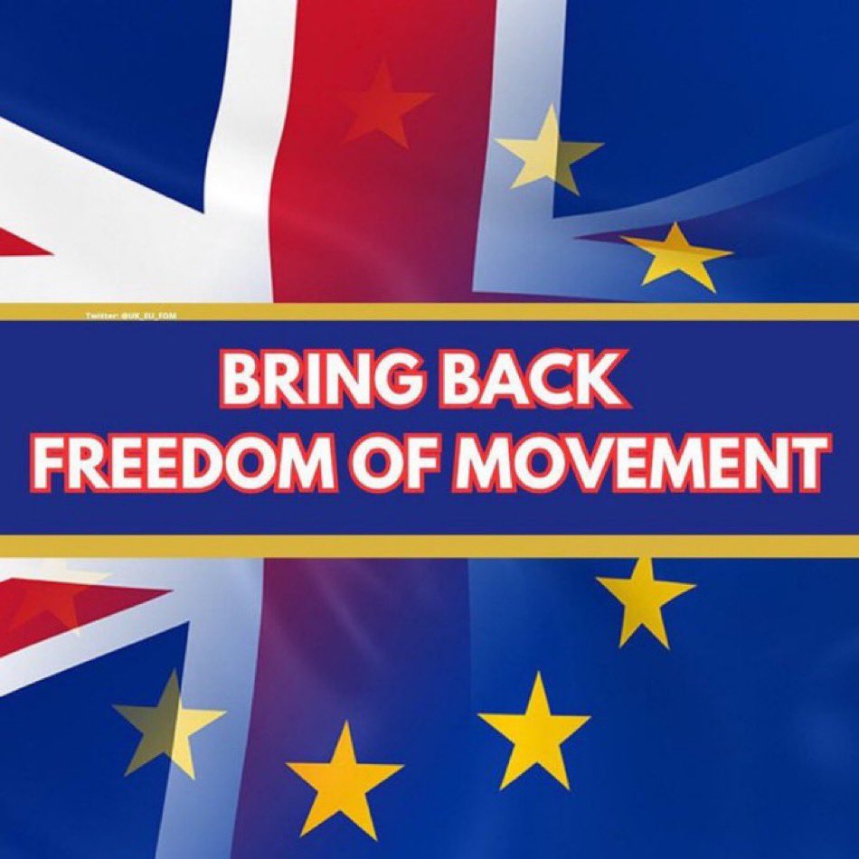 freedom of movement 🇬🇧🇪🇺 (@uk_eu_fom) on Twitter photo WE WANT FREEDOM OF MOVEMENT BACK BETWEEN THE UK AND THE EU
FOR ALL AGES
<a href="/UKLabour/">The Labour Party</a> <a href="/Keir_Starmer/">Keir Starmer</a> #rejoineu #brexit #BrexitDisaster WE WANT FREEDOM OF MOVEMENT BACK BETWEEN THE UK AND THE EU
FOR ALL AGES
<a href="/UKLabour/">The Labour Party</a> <a href="/Keir_Starmer/">Keir Starmer</a> #rejoineu #brexit #BrexitDisaster