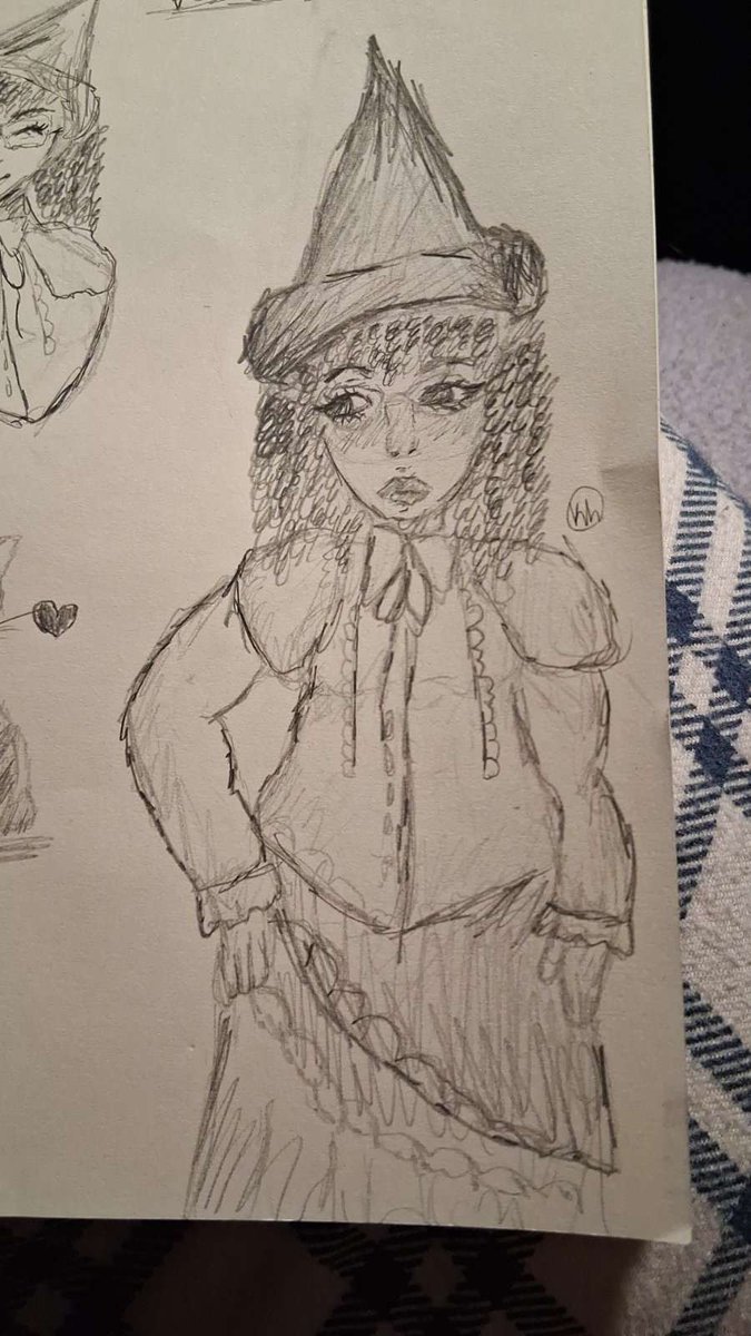 _tinycatspoon's tweet image. wowee first time posting art
drawing of the lovely @nessguerrero as a witch for Halloween :) ft: Turtle