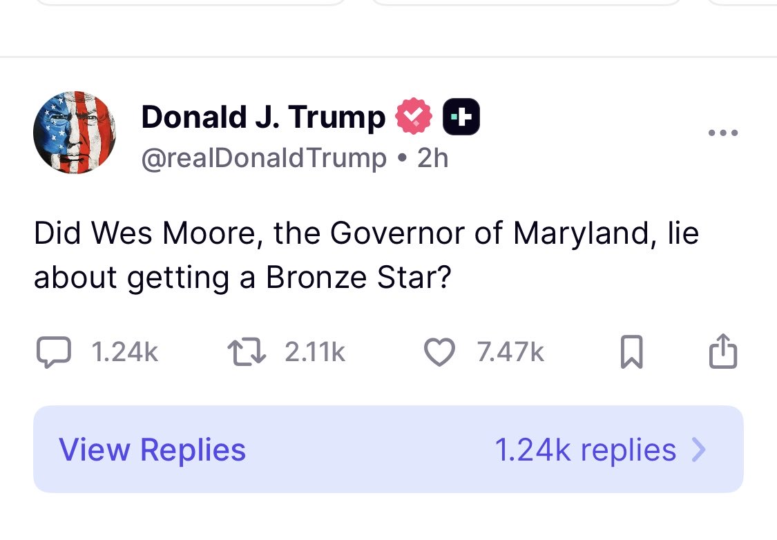 Yes he did, Mr President!