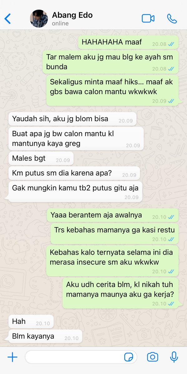 popsvelvett's tweet photo. 138. Abangnya spicles 2 minggu br dikasih tau wkwkwk biasanya kejadian lsg ditelfon 🥲 #sedih #dikit https://t.co/Z1ptvINtvr