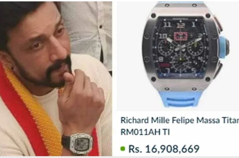Bro's watch &gt;  Kaatera collection 

 #KicchaSudeep #KicchaBoss