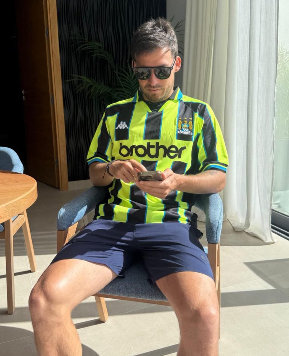 mcfc_lads's tweet image. David Silva via IG 😍