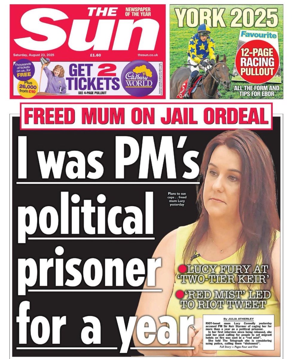 Complete and utter rubbish. 1. The defendant pleaded guilty to the offence. 
2. Her appeal, on sentence, failed. 
3. No government Minister or MP can influence the decisions of our courts. Separation of Powers is an important constitutional principle which is guided by all powers
