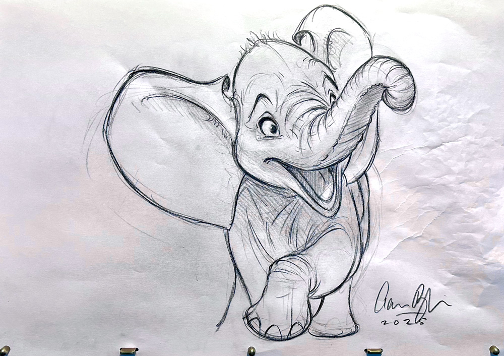 🐘✏️ Last Week over on my TikTok page I did some live #Drawing of a young Elephant! 

Well, based on requests those Original Drawings are now up for sale on my site. 

Get them Here: CreatureArtTeacher.com/ORIGINGALS

Hurry... these keep going almost as fast as I can post them!