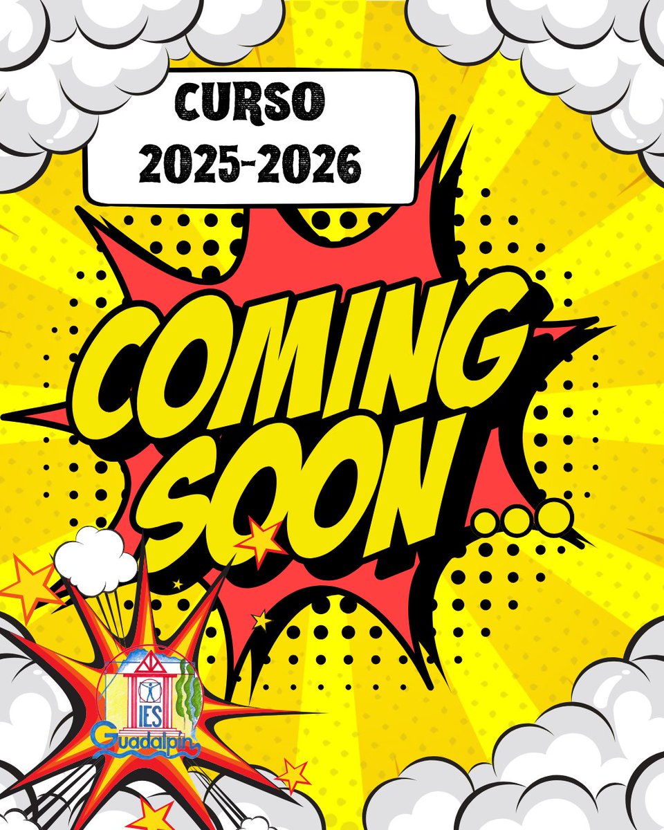 En el IES Guadalpín ya nos estamos preparando para el curso 2025-2026 y para todo lo que viene con él...