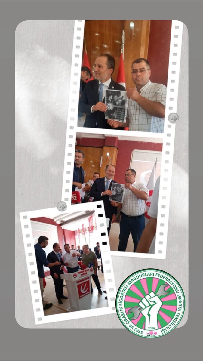 Isparta temsilcimiz Sayın Mehmet Çevik’e, göstermiş olduğu özveri ve emeklerinden dolayı en kalbi teşekkürlerimizi sunuyoruz.

<a href="/spartascsm32/">ISPARTA STAJ ve ÇIRAKLIK SİGORTASI MAĞ. TEMSLCLİĞİ</a>
<a href="/rprefahpartisi/">Yeniden Refah Partisi</a>
<a href="/erbakanfatih/">Dr. Fatih Erbakan</a>

Ayrıca, dosyamızı kabul ederek mağduriyetimizi dinleyen, bizlere destek olan Yeniden Refah Partisi Genel