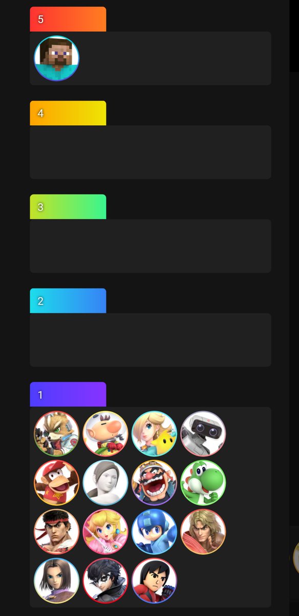 Collision 2025 top 16 character pool 😃