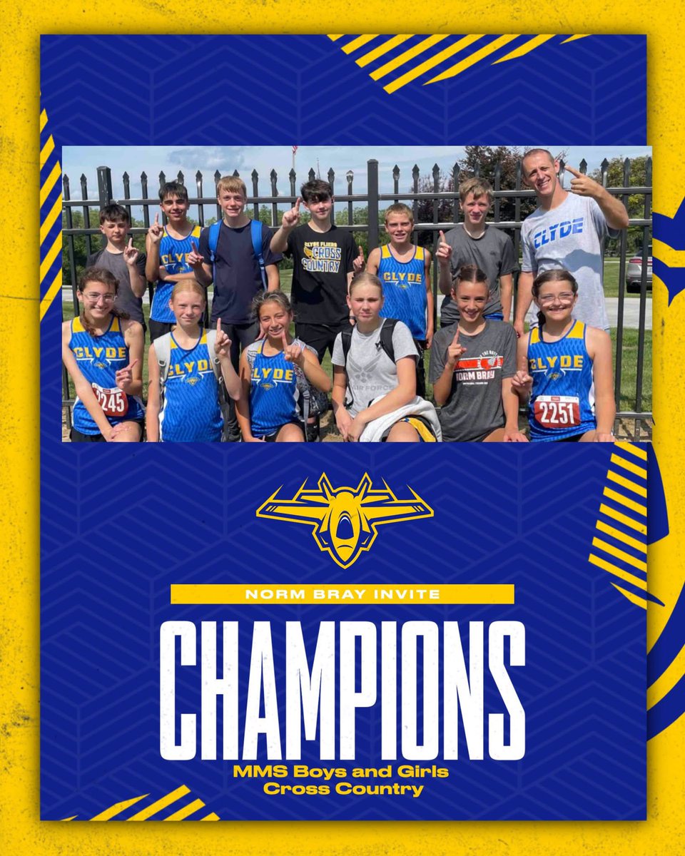 Congratulations to our Girls and Boys Cross Country teams as they each won the Norm Bray Invite on Saturday! Great job Fliers!