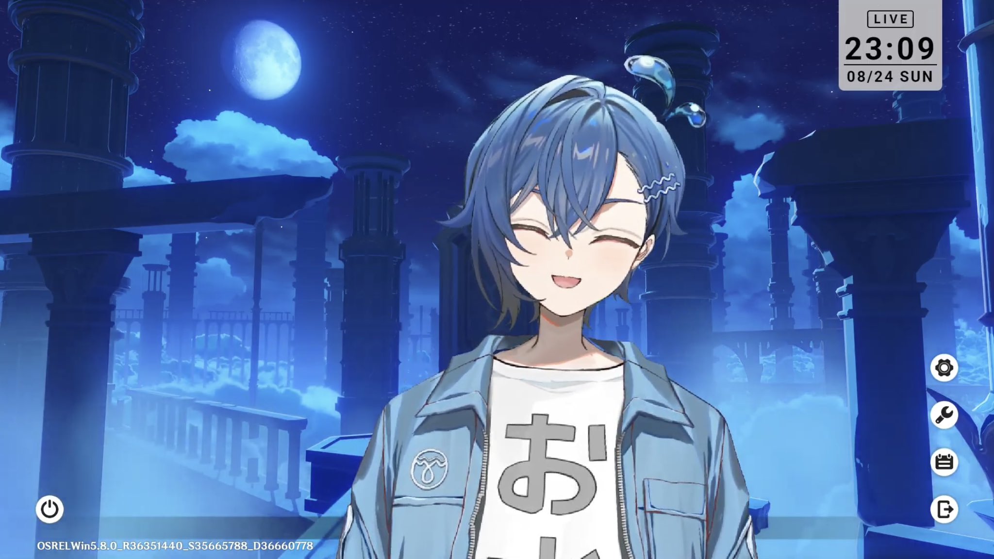 アニメ H2O 抽選 音羽 直筆サイン イラスト　砌煉炭 アニメ H2O 抽選 音羽 直筆サイン イラスト 砌煉炭 COLORS ROOM さいね