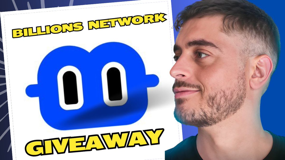 Yesterday I bought a Billions Network NFT (+$95) 

And I want to give it away to the gBillions fam 💙

How to join:

1️⃣ Follow <a href="/RagerrrYT/">RAGER / eSpartans ⚔</a> &amp; <a href="/jgonzalezferrer/">Javi🥥.eth</a> 
2️⃣ Like + RT this post
3️⃣ Mention 2 friends

⏳ Winner in 72h

gBillions 🚀