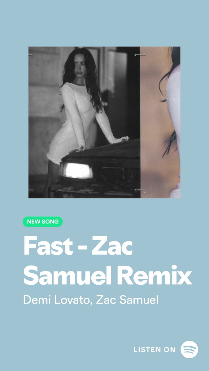 Demi Lovato - Fast (Zac Samuel Remix)
Out Now 🎶
oncl.co/8llPGz