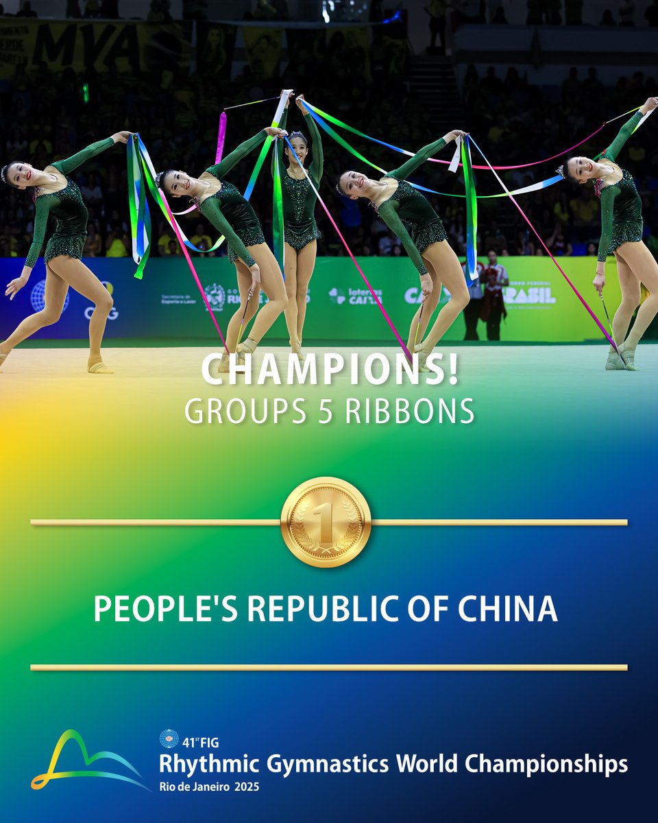 ✨THE GOLDEN GROUP. 🇨🇳 ✨

#RHYWorlds2025 #Gymnastics
