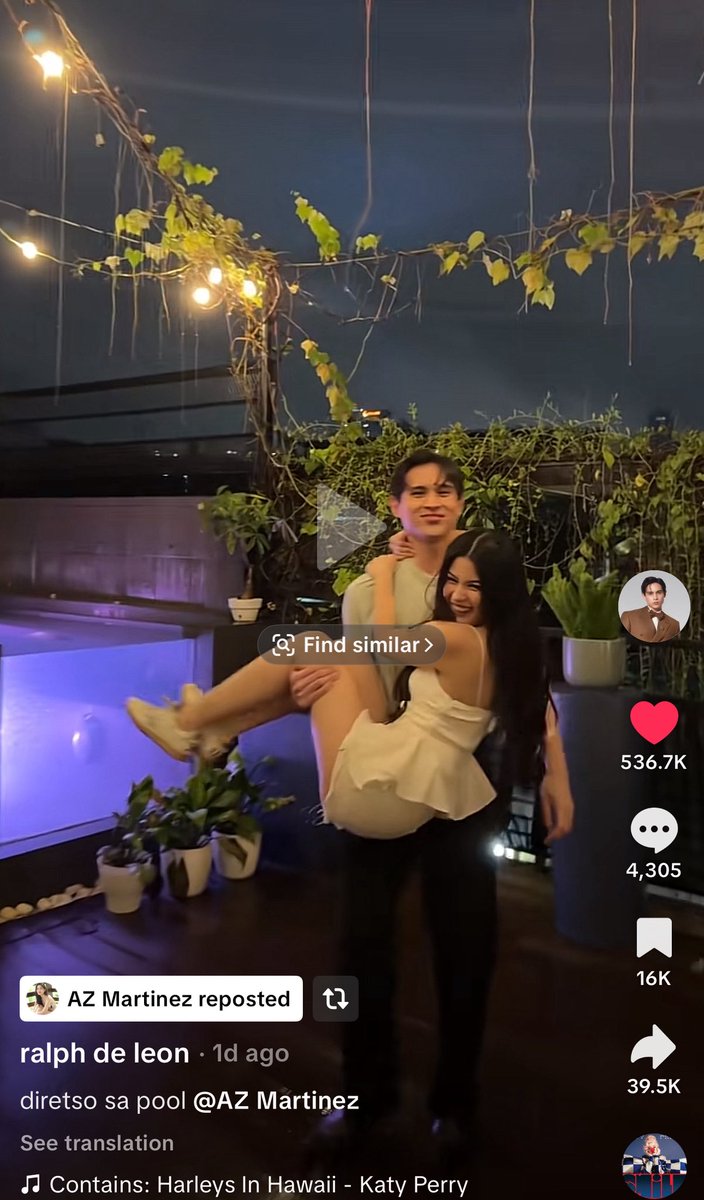 Azralph's newest tiktok video posted by Ralph received 536k likes in 24 hrs