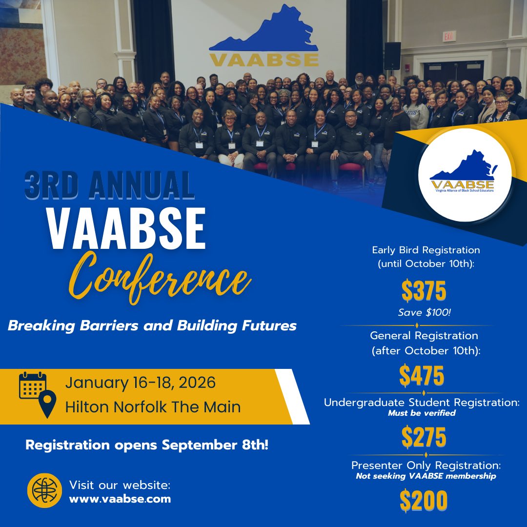 Virginia Alliance of Black School Educators tweet media