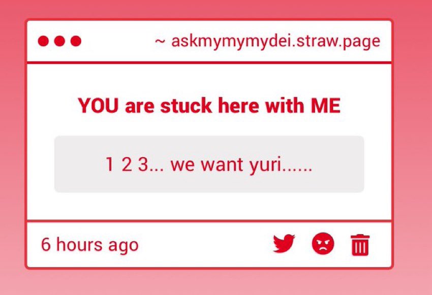 mymymydei's tweet photo. yeah i hope theyre all yuri🥰 https://t.co/JSiM4cHBmR