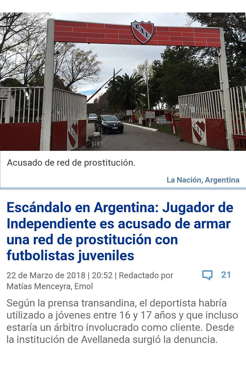 Luciano80856438's tweet photo. @mircko_ @RiverAlienta @lacastream @Lugonzalezdiezz La unica vez q violaron alguien de independiente fueron a sus juveniles KSKSK https://t.co/WrNd7z08oh